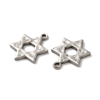 Non-Tarnish 304 Stainless Steel Pendants LS-STAS-Q001-02P-1