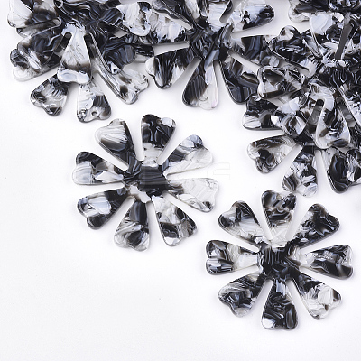 Cellulose Acetate(Resin) Pendants KY-S157-24B-1