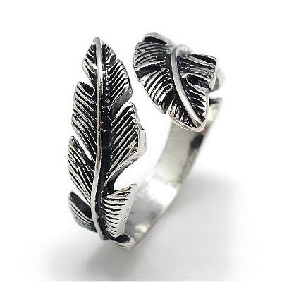 Adjustable Alloy Cuff Finger Rings RJEW-S038-014-1