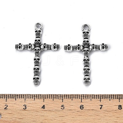 Tibetan Style Alloy Pendants TIBEP-T004-05AS-1