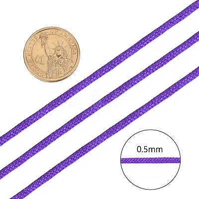 Braided Nylon Thread NWIR-R006-0.5mm-676-1