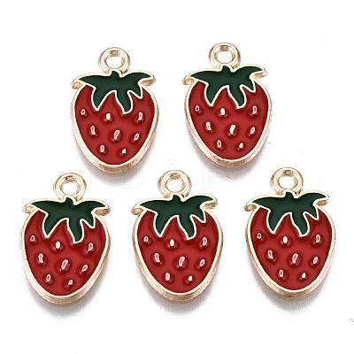 Alloy Enamel Pendants X-ENAM-S115-026-1