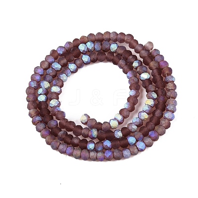 Transparent Glass Beads Strands EGLA-A044-T1mm-MB13-1