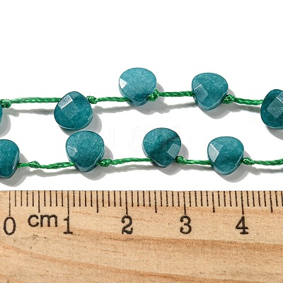 Synthetic Turquoise Dyed Beads Strands X-G-F513-02A-01-1