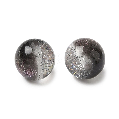 Two Tone Resin Beads RESI-Q025-02B-E-1