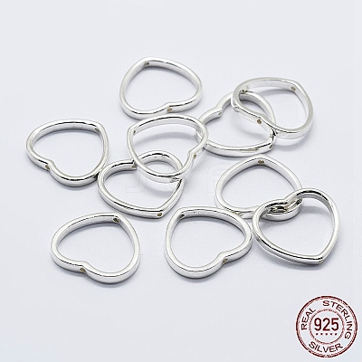 925 Sterling Silver Bead Frames STER-F036-15S-16x14-1