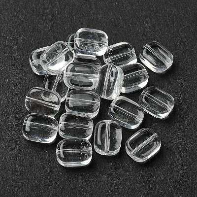 20Pcs Transparent Glass Beads GLAA-Q103-01E-1