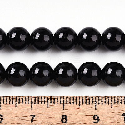 Glass Pearl Beads Strands HY-G002-01D-08-1