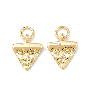 Brass Pendants KK-Z132-02G-02-1