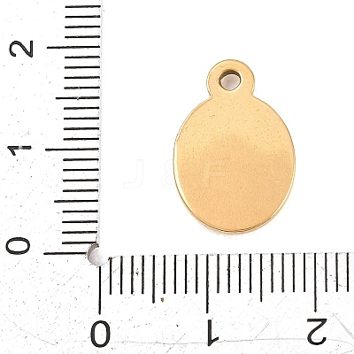304 Stainless Steel Pendant Cabochon Settings STAS-D264-08D-G-1