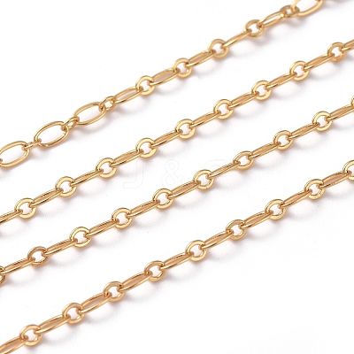 Brass Figaro Chains CHC-G005-15G-1
