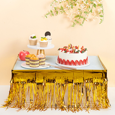 Plastic Foil Fringe Curtains DIY-WH0028-106C-1