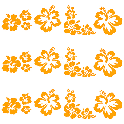 4 Sheets PET Reflective Sticker Car Decoration DIY-GF0003-98A-1