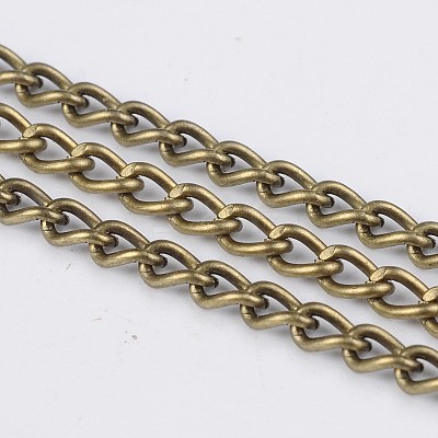 Iron Twisted Chains Curb Chains CHS003Y-AB-1