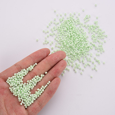 8/0 Opaque Glass Seed Beads SEED-S048-N-009-1
