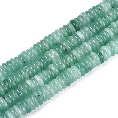 Dyed Natural White Jade Beads Strands G-T142-6mm-05E-1