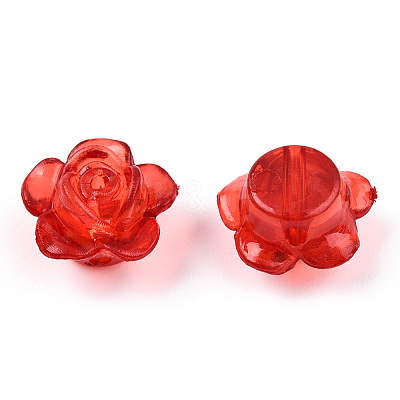 Transparent Acrylic Beads TACR-N018-02-1