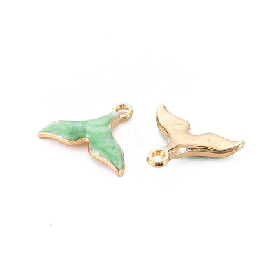 Alloy Enamel Pendants ENAM-S121-060F-1