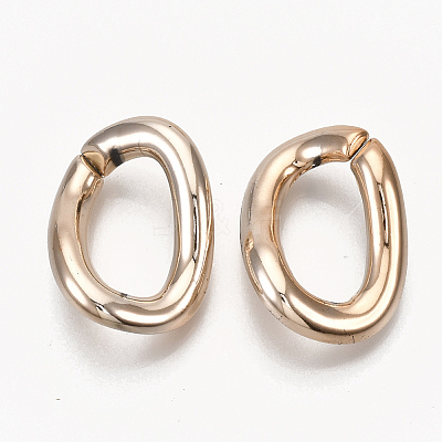 UV Plating ABS Plastic Linking Rings X-CCB-S162-02RG-1