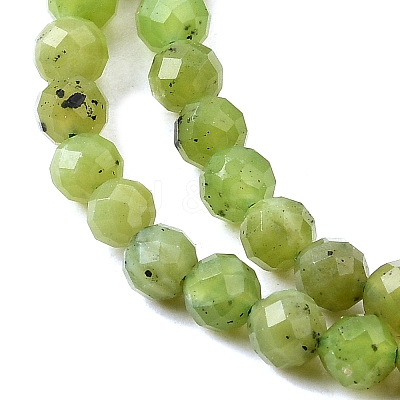 Natural Canadian Jade Beads Strands G-G259-D02-4mm-1