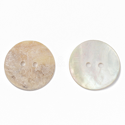 Mother of Pearl Buttons X-SSHEL-R048-022A-1