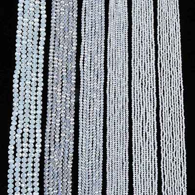 Electroplate Glass Beads Strands LS-EGLA-A044-J1mm-B06-1
