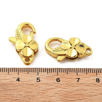 Brass Lobster Claw Clasps KK-R216-18A-G-1