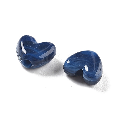 50Pcs Acrylic Beads OACR-S044-01B-1