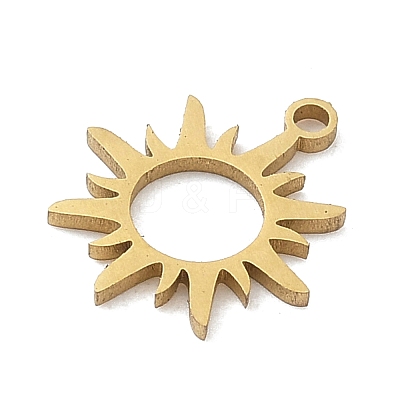 201 Stainless Steel Pendants STAS-H480-05G-1