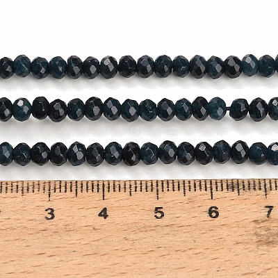 Dyed Natural White Jade Beads Strands GG-CBAF9EE-A08-3x4mm-1