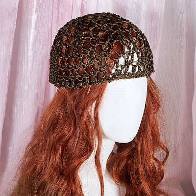 1Pc Cloth African Kufei Hat for Women AJEW-TADJ0001-12C-1