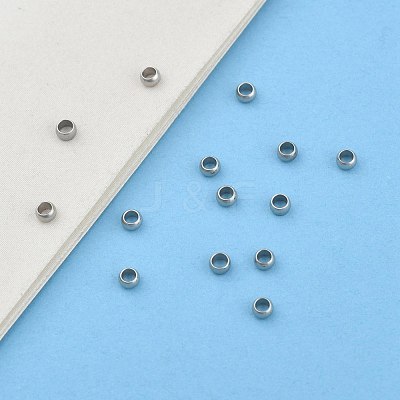 Tarnish Resistant 304 Stainless Steel Spacer Beads STAS-R065-31-1