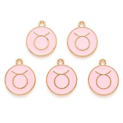 Alloy Enamel Pendants X-ENAM-S124-01A-09C-1