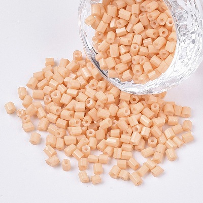 8/0 Two Cut Glass Seed Beads SEED-S033-06A-04-1