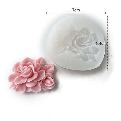 Flower Scented Candle Food Grade Silicone Molds PW-WG46971-10-1
