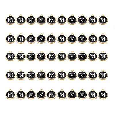 Golden Plated Alloy Charms ENAM-SZ0001-25B-M-1