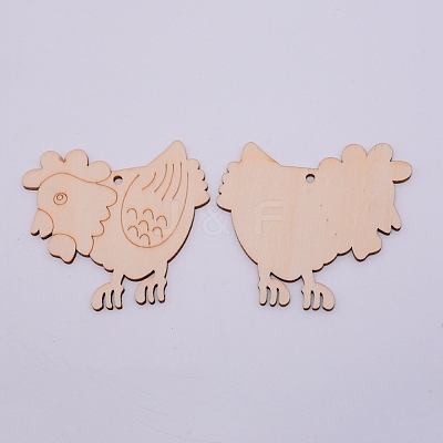 Cootonwood Pendants WOOD-WH0108-90-1