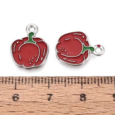 Alloy Enamel Pendants ENAM-Q003-02A-P-1