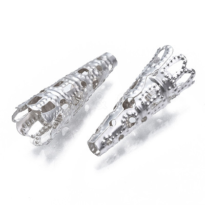 Iron Filigree Bead Cones E057Y-S-1