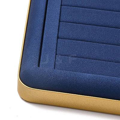 8-Slot PU Leather Finger Ring Display Tray Stands VBOX-C003-09A-1