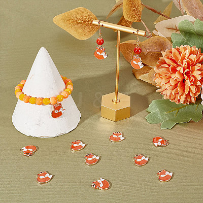 30Pcs Rack Plating Alloy Pendants ENAM-SC0003-24-1