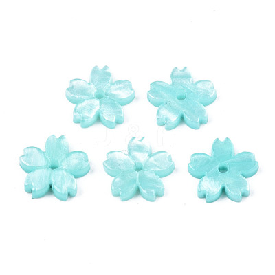 Opaque Acrylic Beads SACR-S273-31D-1