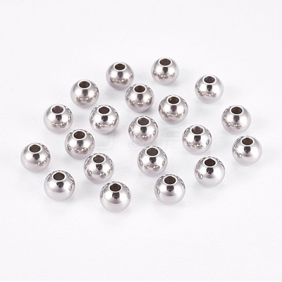 Tarnish Resistant 202 Stainless Steel Rondelle Spacer Beads STAS-F094-06A-P-1