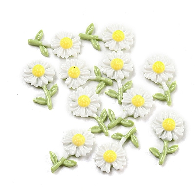 Luminous Opaque Epoxy Resin Decoden Cabochons CRES-M032-02A-1