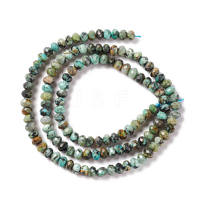 Natural African Turquoise(Jasper) Beads Strands G-F717-02B-1