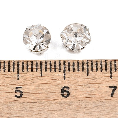 Flat Round Sew on Rhinestone Montee Beads STAS-B107-01C-01S-1