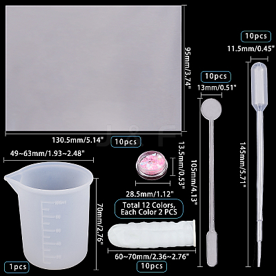 DIY Quicksand Jewelry Kits DIY-PH0027-33-1