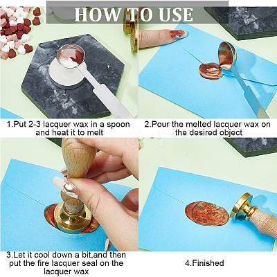 200Pcs Paw Print Sealing Wax Particles DIY-CP0009-32-1