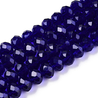 Glass Beads Strands EGLA-A044-T8mm-D06-1