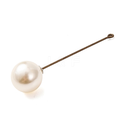 Brass Stick Lapel Pin Clutch Brooch Findings PL-G001-01B-AB-1